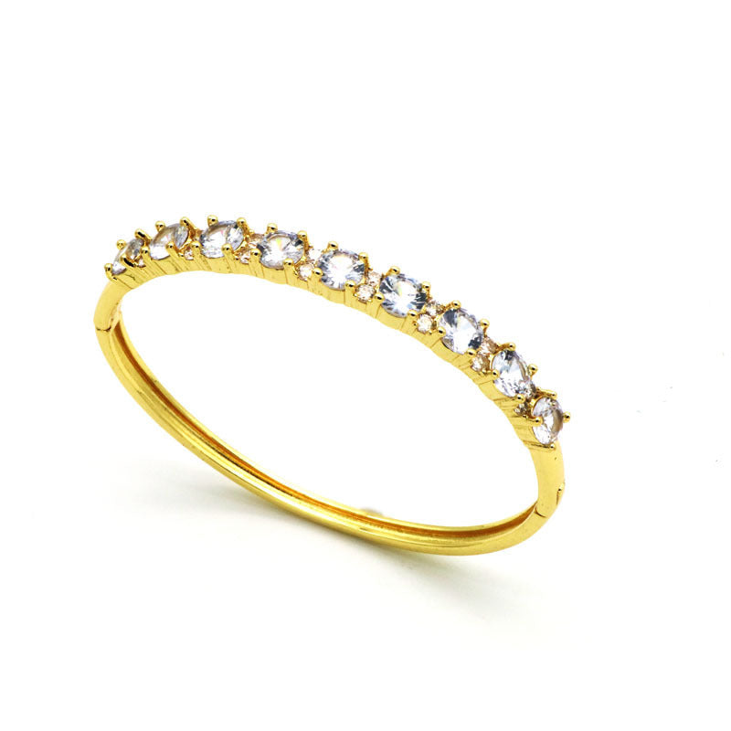 Light Luxury Temperament Color Zircon Bracelet For Women