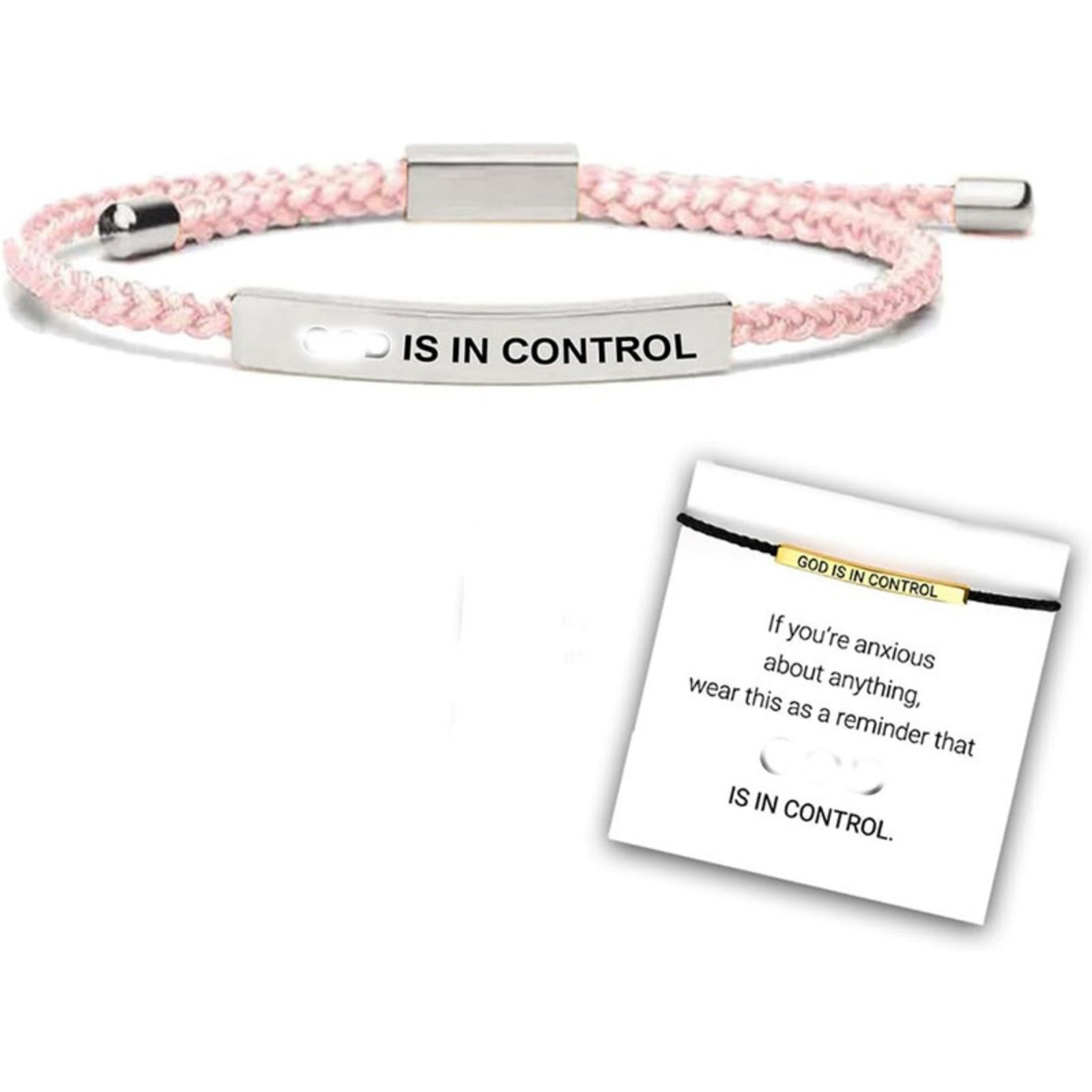 Adjustable Bent Tube Engraved Bracelet