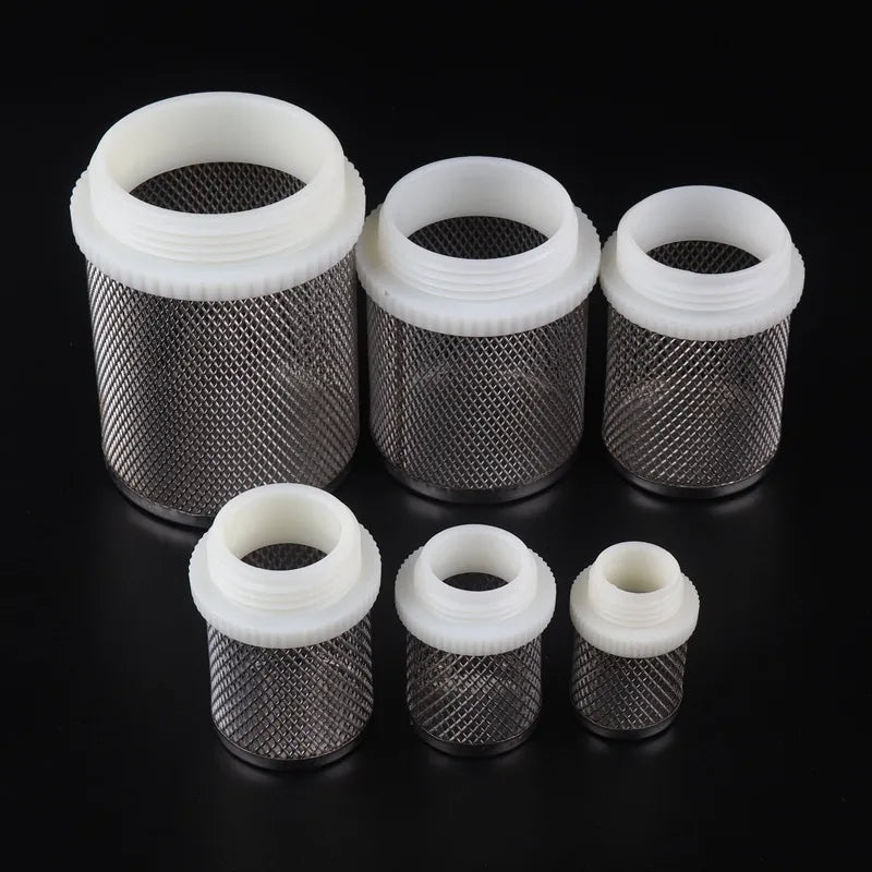 1/2~4 Inch Stainless Steel Net Filter Garden Watering Irrigation Aquarium Fish Tank Filter Water Pump Protect Hose Mesh Strainer