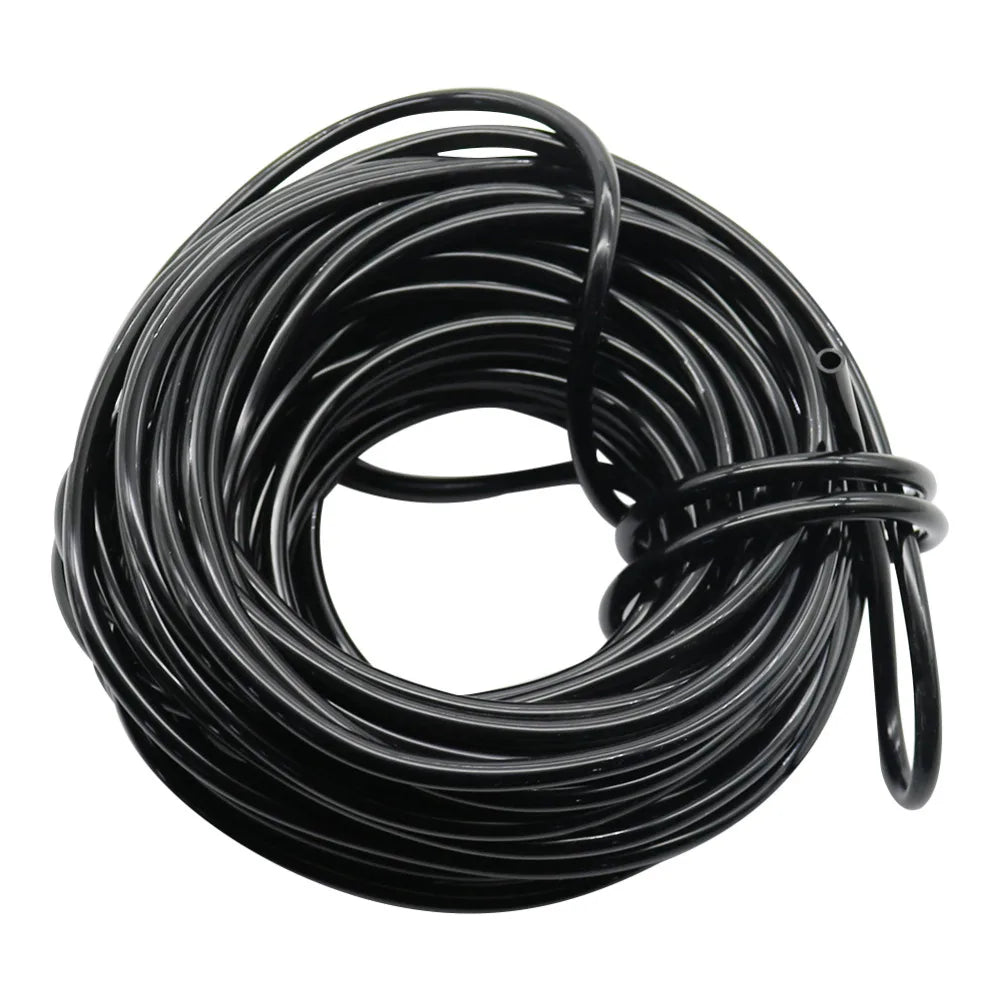 1/4" Barbed Straight Connector with Threaded Garden Hose Fittings Agricultura Irrigation Garden Pipe Connectors 50 PCs