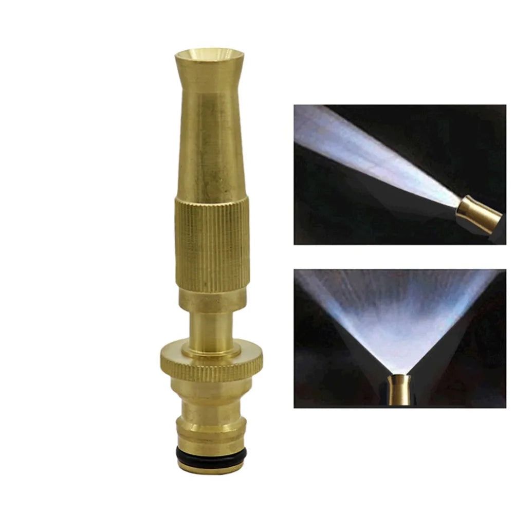 1/4" Barbed Straight Connector with Threaded Garden Hose Fittings Agricultura Irrigation Garden Pipe Connectors 50 PCs