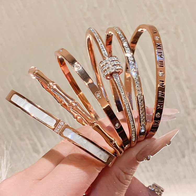 High-grade European And American Fashion Starry Stainless Steel Bracelet Ornament