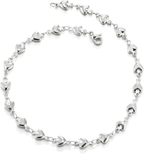 French Minority Colorful Shining Zircon Snake Chain Leather Rope Beach Love Anklet