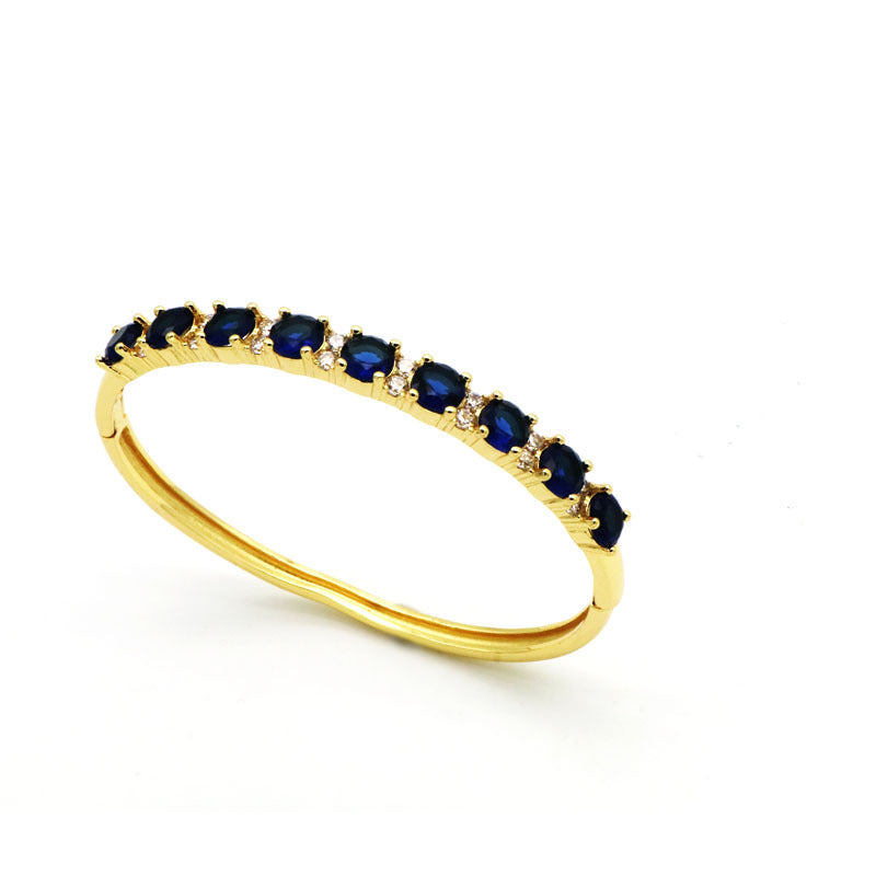 Light Luxury Temperament Color Zircon Bracelet For Women