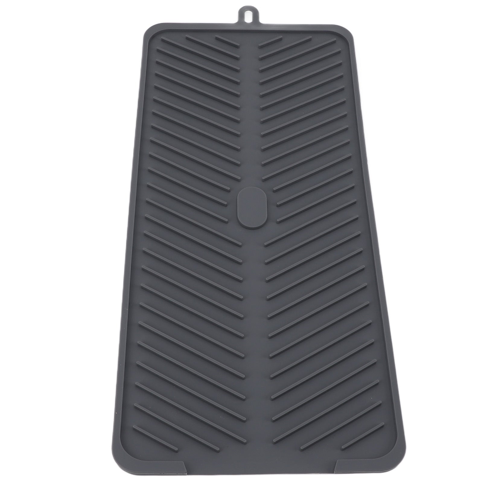 Silicone Drainage Pad Multipurpose Waterproof Collapsible Heat Resistance Thicken Silicone Dish Drying Mat for Kitchen Bar