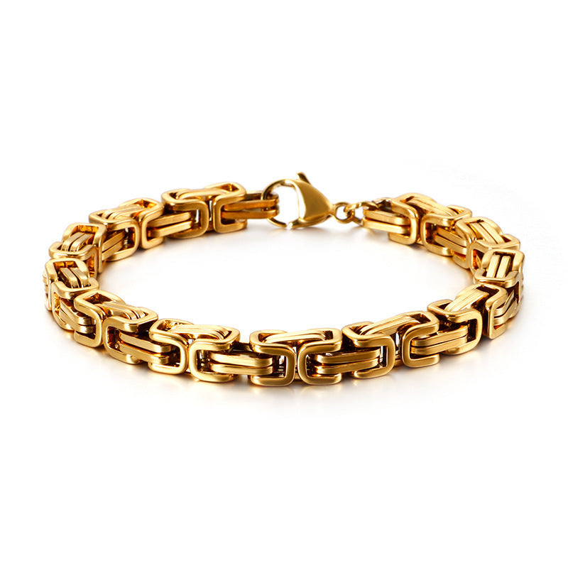 Men's And Women's Titanium Steel Multi Specification Bracelet